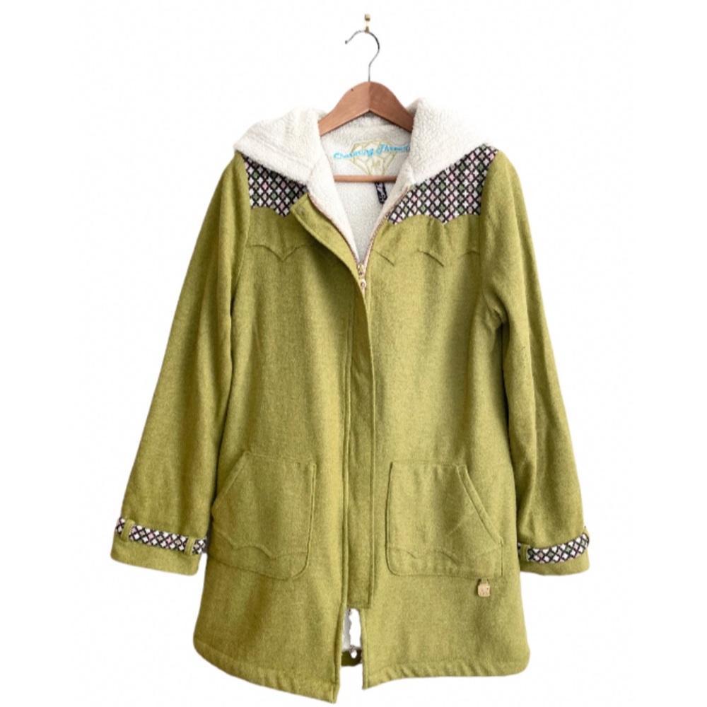 Gente Fawn Northern Style Parka in Fern Green